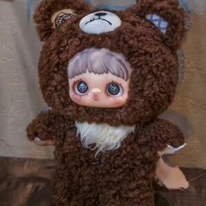 NWOB MayMei Dark Forest Series plush The Bear Bell